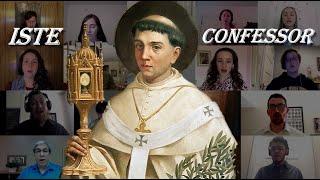 Iste Confessor (Harmonies from the Saint Jean de Brébeuf Hymnal, 2018) - Brébeuf Virtual Choir