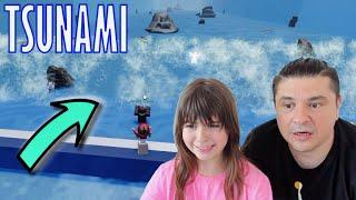 ΠΑΛΕΥΟΥΜΕ ΜΕ ΓΙΓΑΝΤΙΑ ΤΣΟΥΝΑΜΙ   / ROBLOX TSUNAMI | STAR GAMING