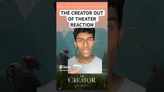 THE CREATOR OUT OF THEATRE REACTION! #thecreator #movie #shorts #scifi #moviereview #moviereaction