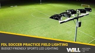 Fond du Lac Soccer Association Practice Field Project | Budget-Friendly Sports LED Lighting Systems