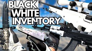 BEST BLACK and WHITE Inventory in CS2 (BUDGET Black & White Skins Loadout)