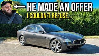 I SOLD MY MASERATI...