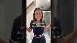 She got us all thinking we were cool #shorts #billieeilish