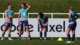 Lionesses train at St George's Park ahead of Germany friendly