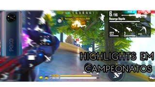  HIGHLIGHTS EN CAMPEONATOS  POCO X3 PRO 