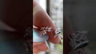 By-Pass Marquise Natural Diamond Ring