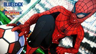 Spider-Man vs All Japan - Captain Tsubasa x Blue Lock