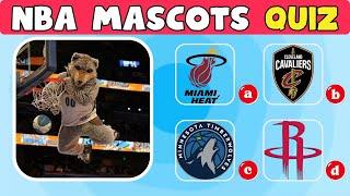 NBA TEAMS MASCOTS QUIZ : NBA QUIZ | HOW WELL DO YOU KNOW NBA TEAMS MASCOTS 