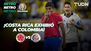 Fiebre de Copa América: ¡MEMORABLE! Costa Rica superó a la Colombia de James | Retro 2016 | TUDN