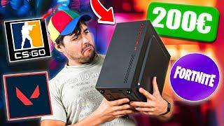 Monte un PC Gaming Low Cost por 200€ ¿Que se puede hacer con el?