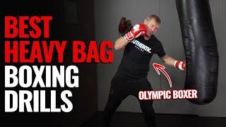 10 Heavy Bag Boxing Drills for Beginners and Professionals