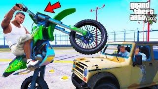 Franklin Trapped Inside Military Base In GTA 5 | SHINCHAN and CHOP