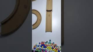 multi marble run race#asmr#qasim#games#2024  9