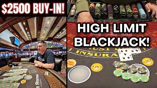 Risking $2500 Gambling High Limit Blackjack in Vegas