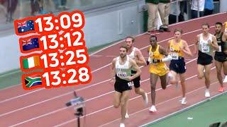 FOUR 5K National Records In ONE Race