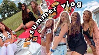 SUMMER VLOG : picnic, sushi & photoshoot w/ friends