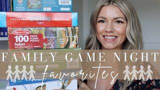 Our Favorite Family Game Night Games