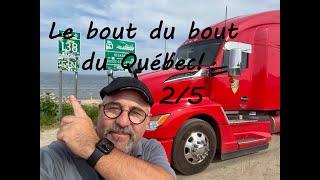 Le bout du bout!  2/5  Chauffeur français au Canada''Parabreizh''