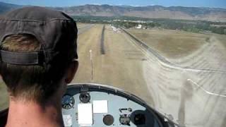 Glider Flight - CRAZY landing!