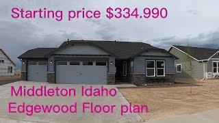 Hayden Homes New Build - "Edgewood" Middleton Idaho - Bridger creek