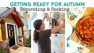 GETTING READY FOR AUTUMN I Decorating Our Home | Food Shopping | Cozy One Pot Dinner