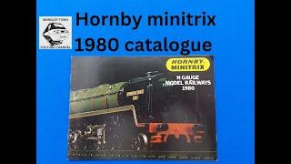 Hornby Minitrix 1980 model railway catalogue full look through from Mangley Town #ModelRailway