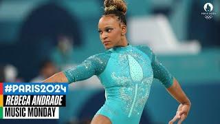 Rebeca Andrade's GOLD medal floor routine I Music Monday