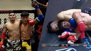 Nguyễn Trần Duy Nhất Quá "Out Trình" Khi Thi Đấu MMA - 3 Trận Đấu 3 Pha Knock-out Khét Lẹt