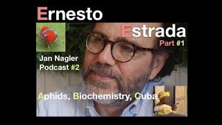 Aphids,  Biochemistry, Cuba. Podcast with Ernesto Estrada (Part 1)