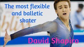 The Unknown Most flexible [FIGURE SKATER] DAVID SHAPIRO Amazing BALLETIC American Figure Skater