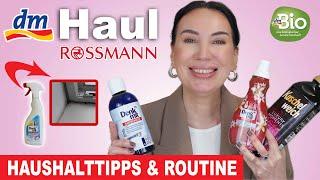 dm Rossmann HAUL / SIMPLE HOUSEHOLD TIPS & ROUTINES THAT MAKE LIFE EASIER