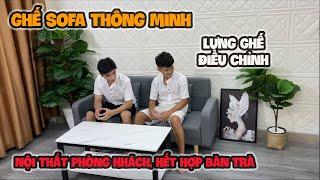 Ghế sofa thông minh phòng khách, ghế sofa giường đa năng, ghế sofa giá rẻ