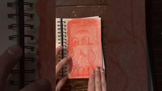 Daily Faces Challenge: Day 230/365 - Hidden Art Revealed with Chalk | Art Process Timelapse #shorts