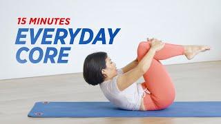 15 min Everyday Core Workout: at home workout to unlock your abs