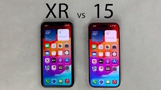 iPhone 15 vs iPhone XR Speed Test