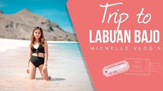 Michelle Vlog  - Jalan-jalan ke Labuan Bajo sekaligus explore Pink Beach dan Pulau Komodo...!!!