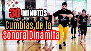 30 Minutos de Cumbias de La Sonora Dinamita | Cumbias para bailar | Baile para principiantes