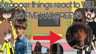 ||•stranger things react to will Byers as five hargreeves•||part 1/1||gacha club||