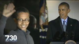 Teen clock-maker Ahmed Mohamed visits White House, President Obama