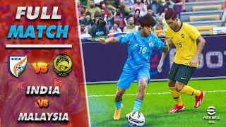 India vs. Malaysia : Football Match | International Friendly 2024  #india #malaysia