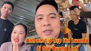 Tiến TuTi, Đông Paulo, Sara cô gái Châu Phi chuẩn bị làm tiệc đón Quang Linh và Lôi Con về bản