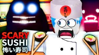 ဆူရှီစားသောက်ဆိုင်ထဲက မွန်းစတားများ/ Scary Sushi Roblox