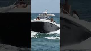 passengers better hold on #bocainlet #saltlife #wavezone #boatlife #yachtlife  #bocaraton #beachlife