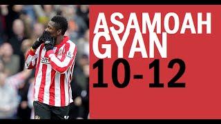 Asamoah Gyan - Sunderland Goals