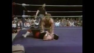 The Invader vs Billy Travis CWF wrestling
