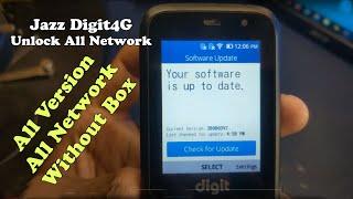 Jazz Digit 4G Mobile Unlock For All Network Without Box