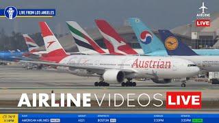 LIVE Los Angeles (LAX) Airport Plane Spotting (September 1st, 2024)