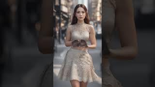 Beautiful Lace Overlay Skirt: Searing Street Glam 