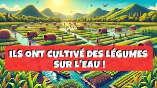 Comment les Aztèques ont réussi à cultiver des légumes sur l'eau (grâce au Chinampas)