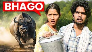 Bhainss ka doodh nikaalna bhari pad gaya  | The Roamer Amit | #vlog